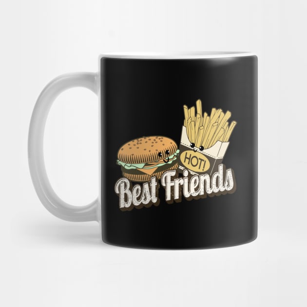 Best Friends Best Friends fries and burger BBF Fast Food by benyamine